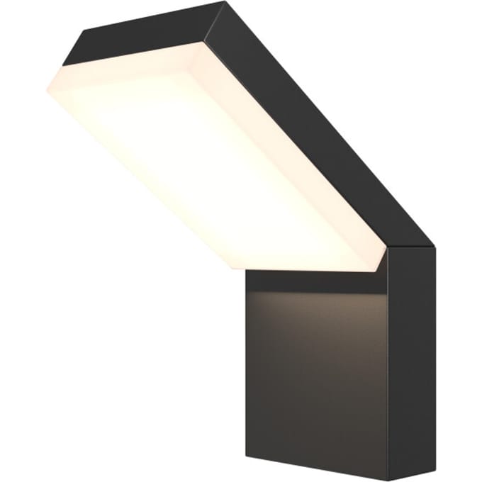 Maytoni Outdoor - Wandlamp Paso - Zwart