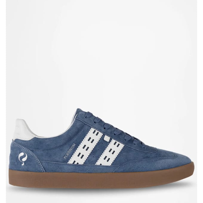 Q1905 Sneaker platinum denimblauw/offwhite