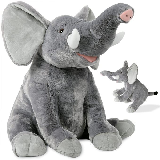 Knuffel olifant - 90cm
