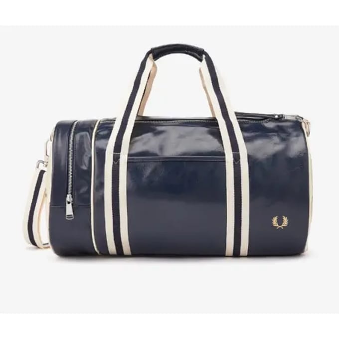 Fred Perry man l7255 635 fp klassieke zak vat blauw beige