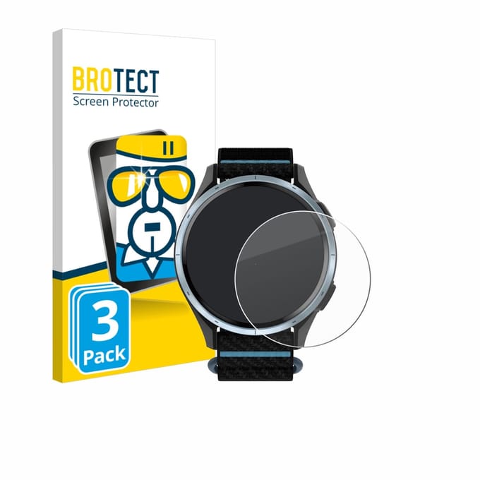 BROTECT - Glas Screenprotector voor Garmin Approach J1 - Gehard Beschermglas 9H 3 Stuks