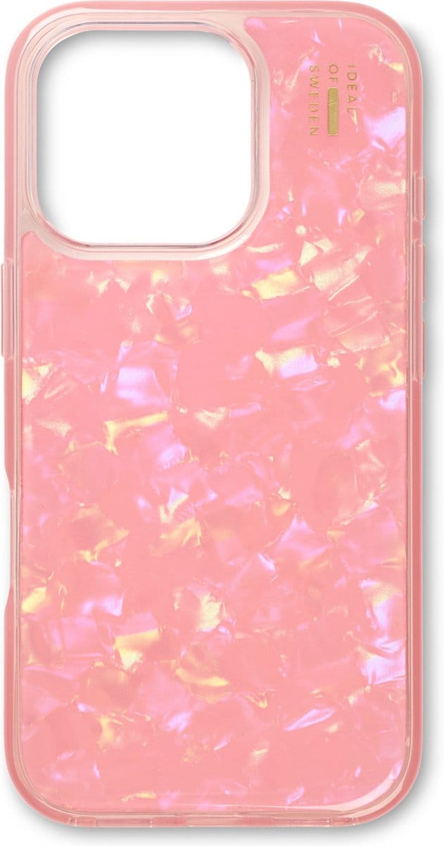 iDeal of Sweden Pearlized Case geschikt voor Apple iPhone 16 Pro - Roze