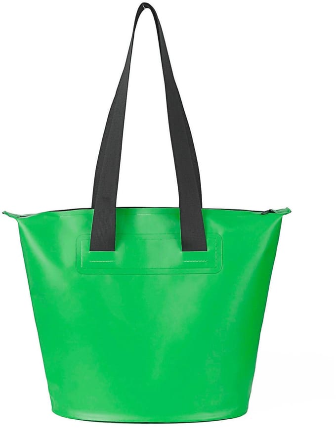 Hurtel - Waterdichte Strandtas - Groene - Schouderriem - 11L