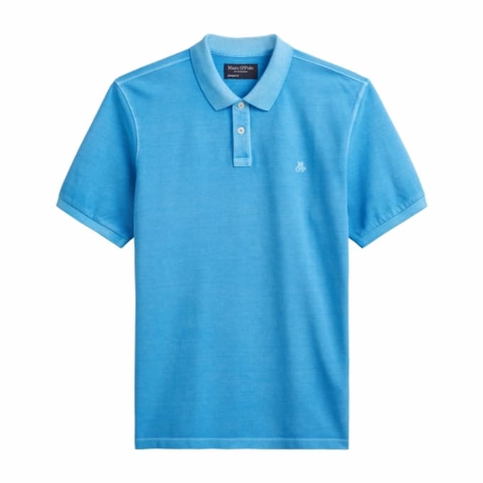 Polo Marc O'Polo Men M22226653000 Azure Blue 25-S