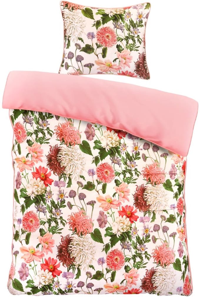 Papillon Olivia Dekbedovertrek - Eenpersoons - 140x200/220 cm - Wit
