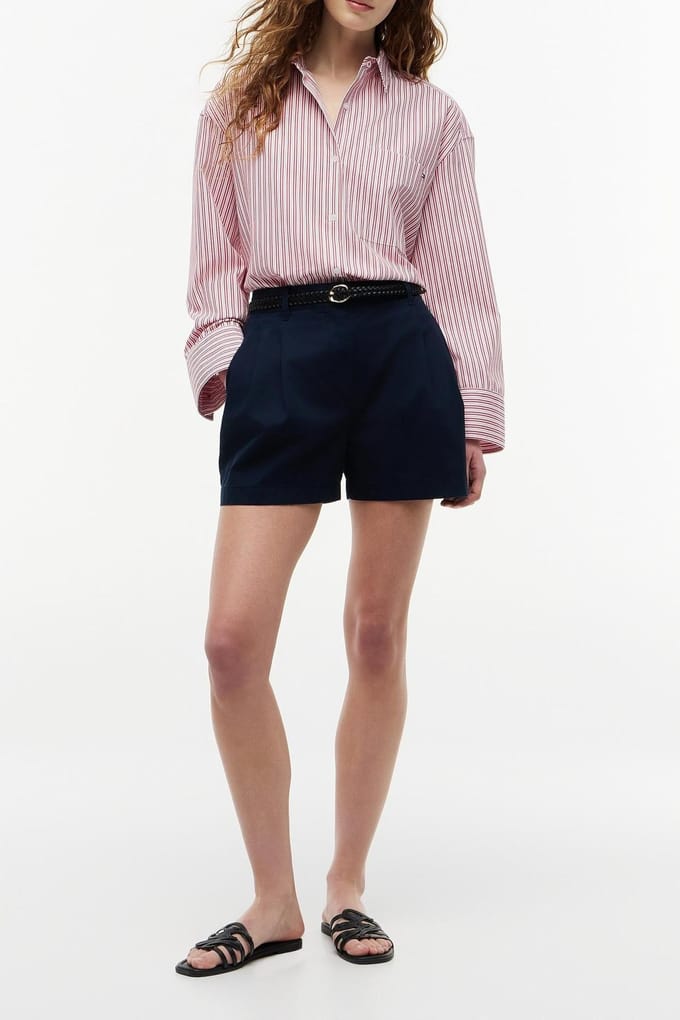 Tommy Hilfiger Modern Regular Poplin Ls Summer Stripe Größe: 36 | Business hemden Outlet | Damen