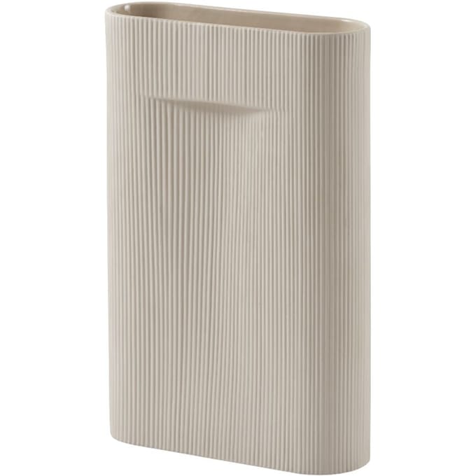 Muuto Ridge Vaas - H 48,5 cm - beige