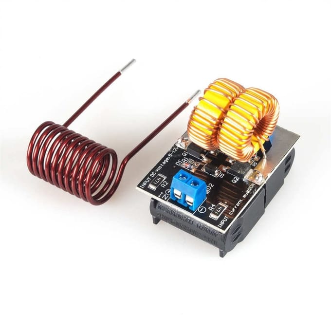 Allecto - Mini laagspanningsinductieverwarming - Verwarmingsmodule - Compact formaat - 120W inductieverwarming - Ideaal voor hobbyprojecten - G...
