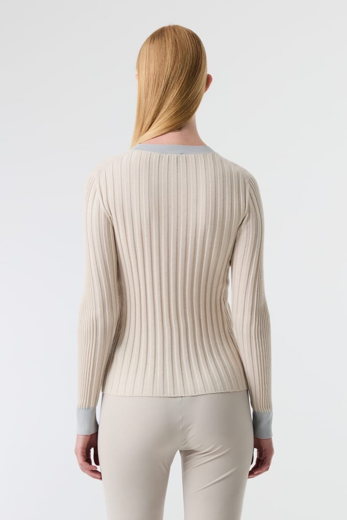 AlphaTauri Fonelo V1.y9.01 Pullover Stone/cloud Grey Taglia: M | Maglioni a maglia Outlet | Donna | Grigio