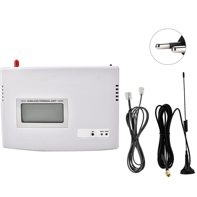 GSM Desktoptelefoon Vaste Draadloze Terminal Ondersteunt Alarmsysteem(/Vierband) white