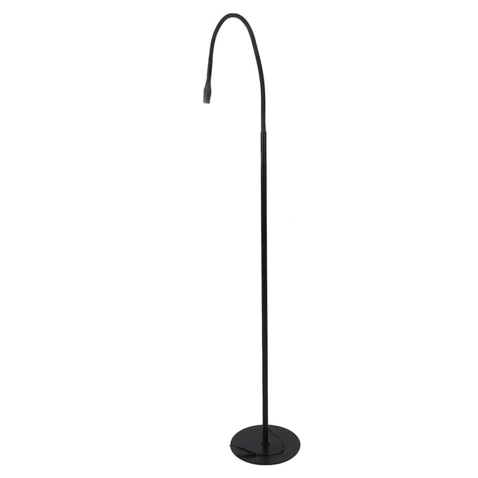 5W Wimperextensie Ultraviolet Licht Verstelbaar Wimper LED Vloerlamp met Voetpedaal Schakelaar voor black