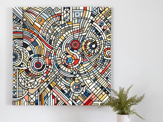 Kunstprint | Wanddecoratie | Canvas | 20 × 20 cm