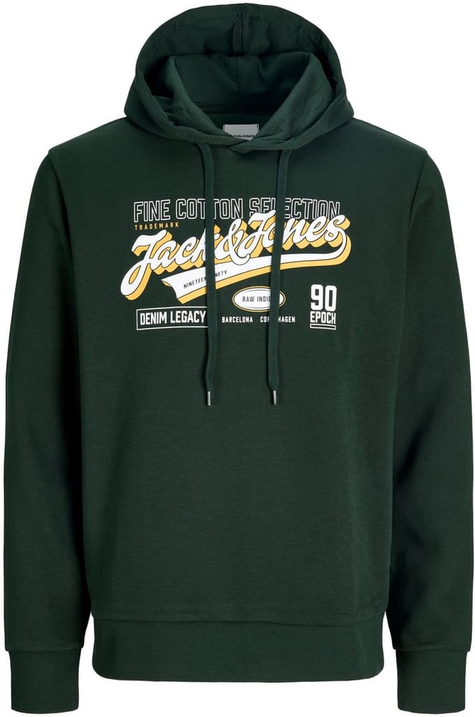 Jack & Jones Plus Hoodie Plus Size Logo Hoodie