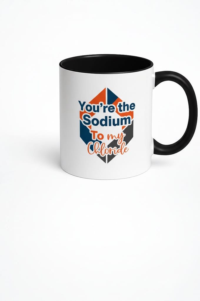 Grappige Chemie Mok | Natrium Chloride Cadeau | Liefdesbeker Scheikunde
