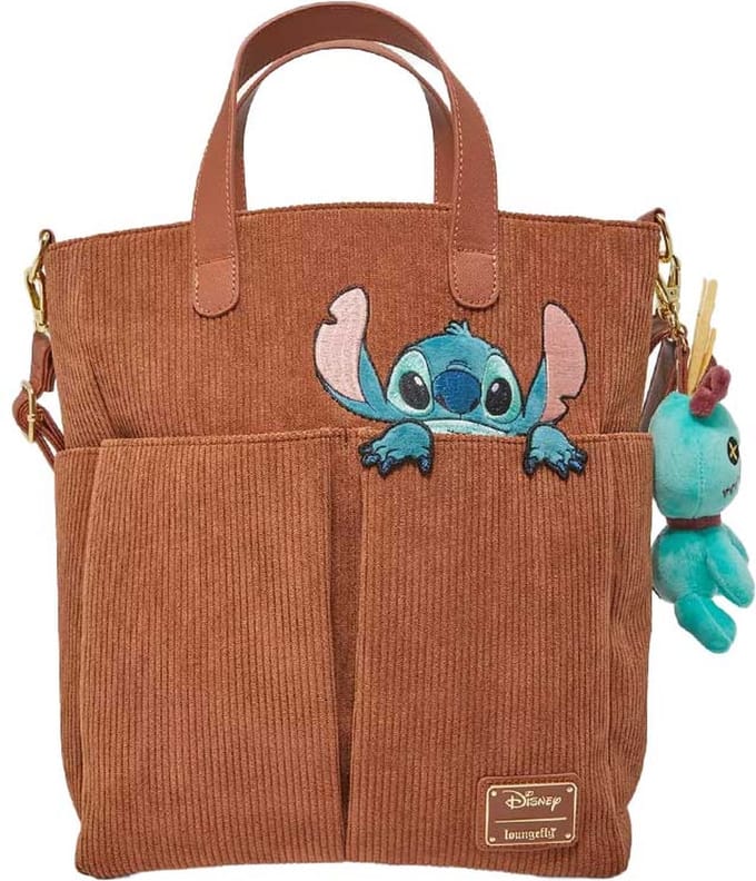 Disney Loungefly Tote Bag Stitch & Scrump