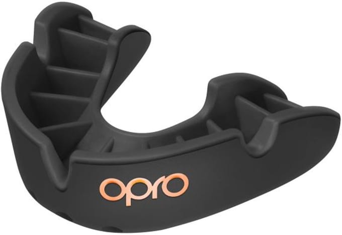 Opro Bronze Enhanced Fit Mouthguard Hockey Bitje - Maat S