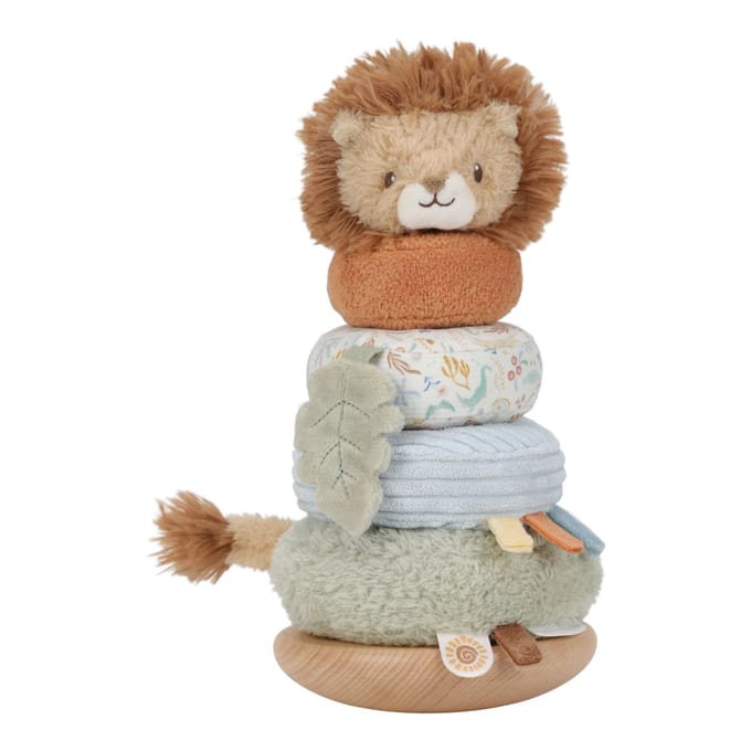 Little Dutch Stapeltoren pluche leeuw - Safari Friends