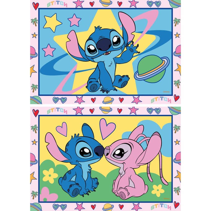 Ravensburger Creart junior schilderen op nummer Stitch en Angel