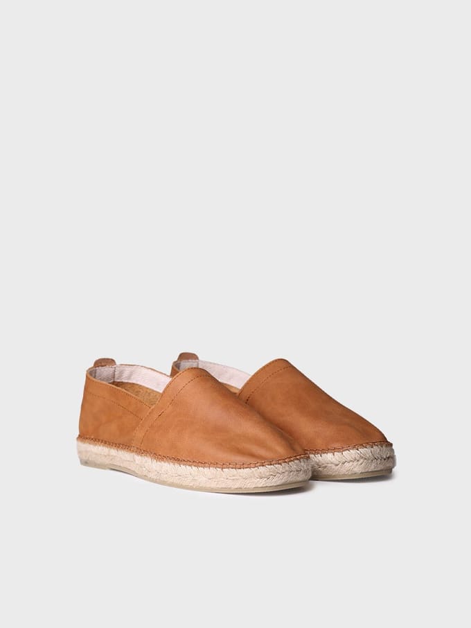 Leren espadrille voor heren | MARC