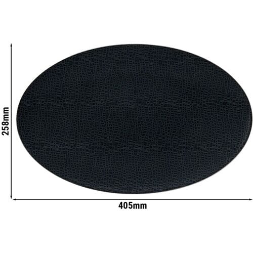 (2 stuks) SELTMANN WEIDEN Coup bord - 400x255mm - Zwart