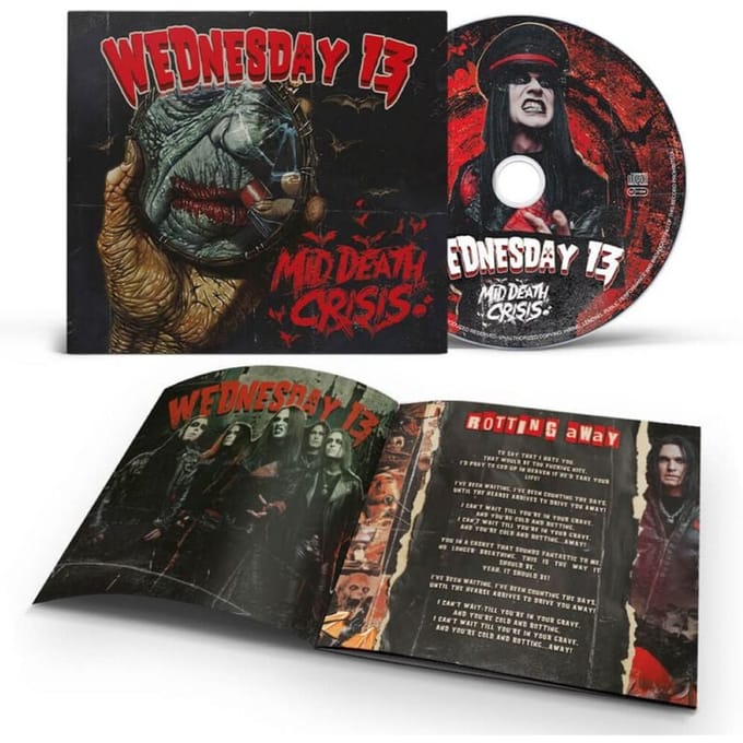 Wednesday 13 CD - Mid Death Crisis - voor Geen - standaard