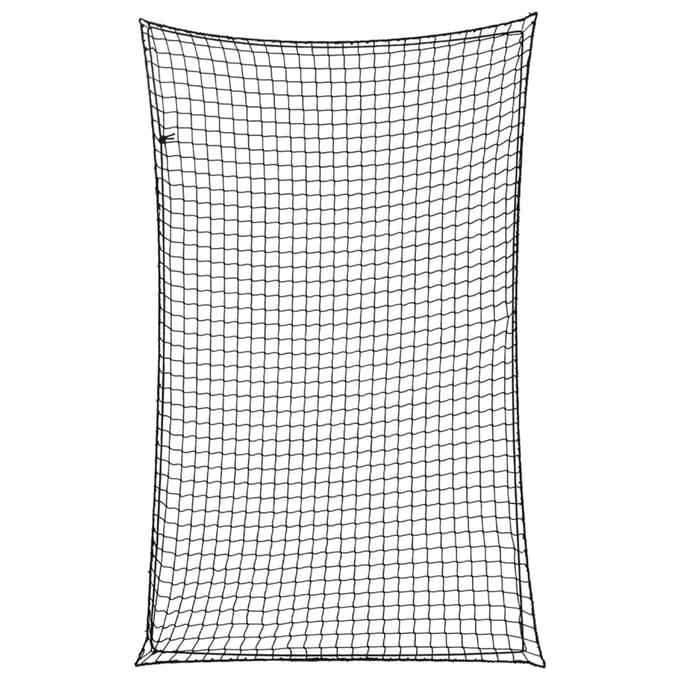 vidaXL - Aanhangwagennet - elastisch - touw - 4x2,5 - m - polypropeen - zwart