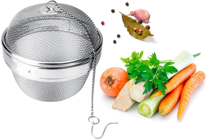 Mand voor uitkoken GrandCHEF ø 10 cm, zilver