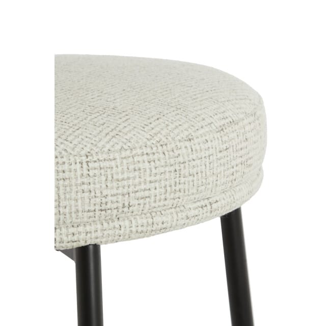 Light & Living - Barkruk HARVIE - 51x52.5x93 cm - Beige - Set van 2