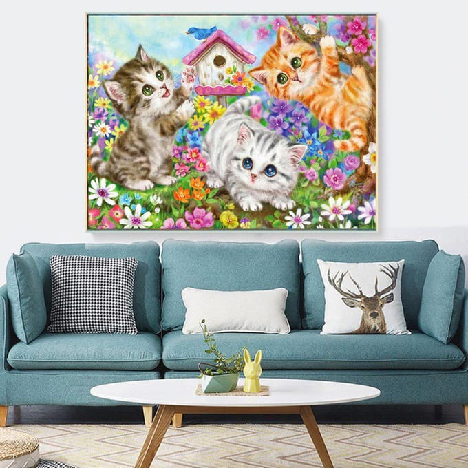 Peinture Diamant Dessin Animé Diamant Rond Complet Vente Broderie Diamant 5D Image Strass Diamant 20X30 gray