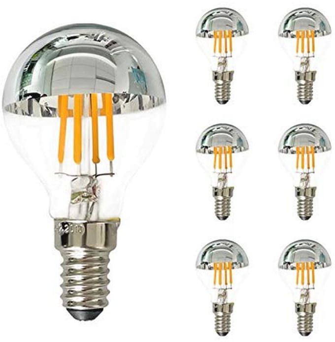 LED Gloeilamp 4W E14 Warmwit Dimbaar G45/G14 40W Equivalent