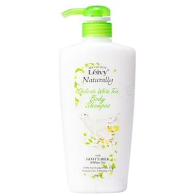 Leivy Naturally - Delicate White Tea Body Shampoo With Goat's Milk & White Tea 500ml