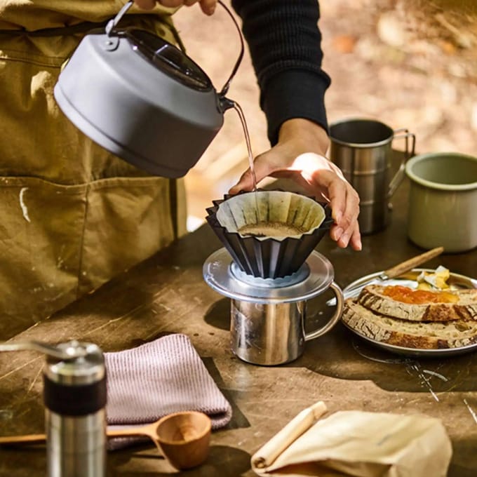 Pour Over Koffie Druppelaar Stand Houder Koffiefilter Herbruikbare Papierloze Enkele Kop Koffiezetapparaat Hars Koffie Druppelaar Houders white