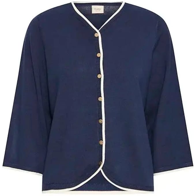 fransa - FRCONTRAST CAR 1 - Dames - Cardigans