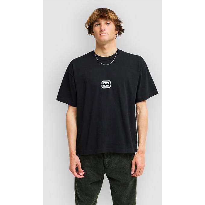 2026 Billabong Heren Beugel OG Korte Mouw T-Shirt - Black