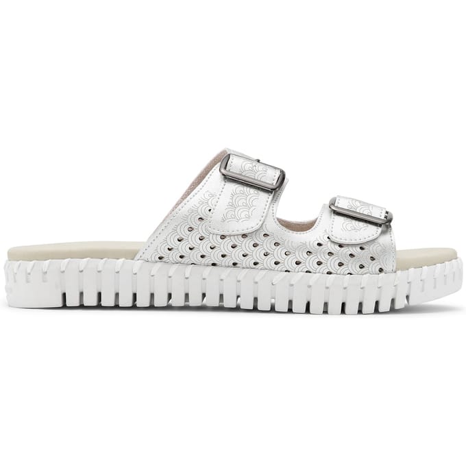 ILSE JACOBSEN HORNBÆK Tulip1176ml Silver Taglia: 42 | Infradito Outlet | Donna | Grigio