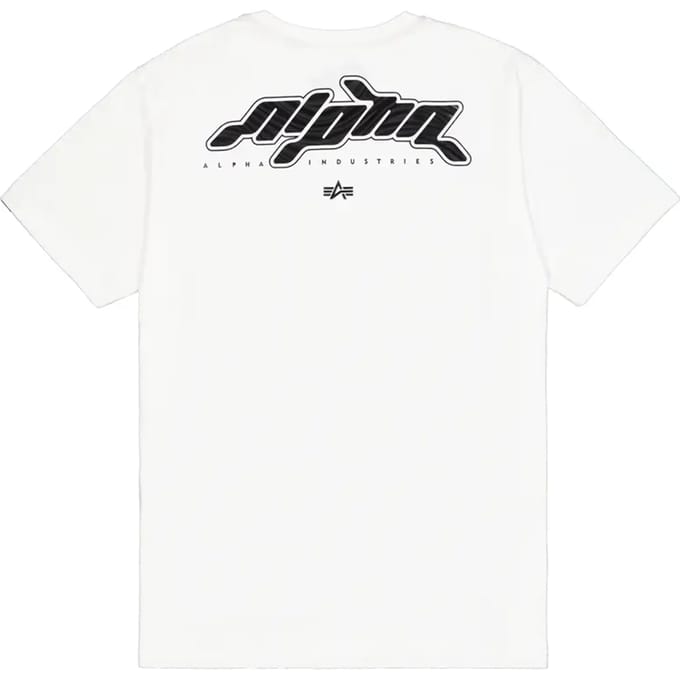 T-shirt Alpha Industries 3D Wavy Backprint