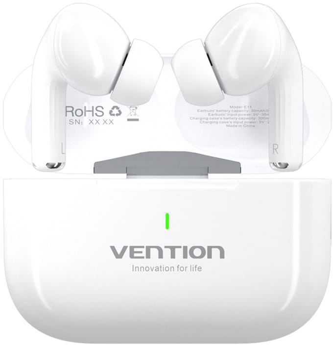 Vention TWS Echo Lite E11 Wireless Headphones - White