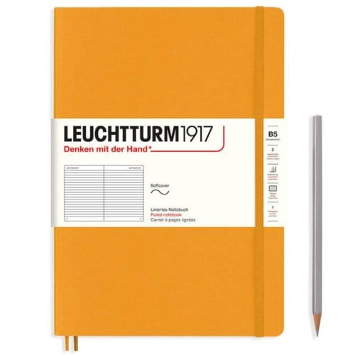 Leuchtturm1917 notitieboekje softcover composition b5 gelinieerd rising sun