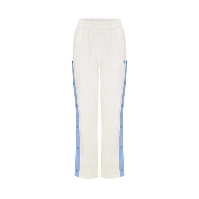 Hugo Dames/Dames Nusarah Zijstreep Joggers (Natuurlijk)