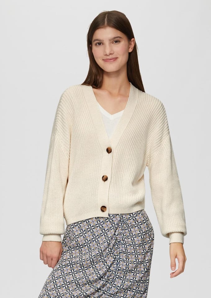 Q/S designed by - Cardigan - Maat XXL - - 05W0 WHITE -