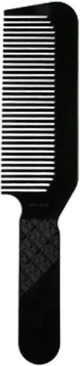 Denman Kam Gentlemen's Jack Dean Flattop Clipper Comb White 1Stuks