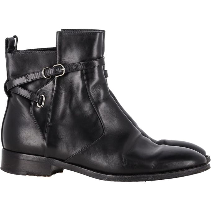 Balenciaga Papier Chelsea Enkellaarsjes
