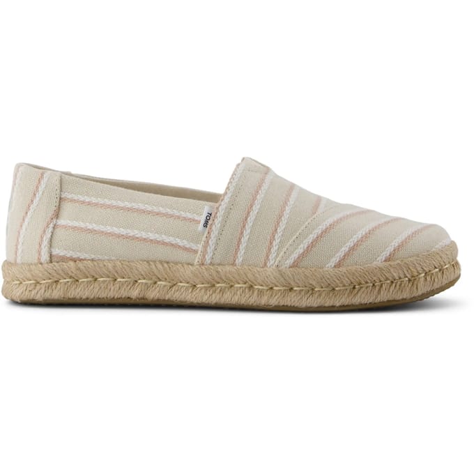 Gestreepte Espadrilles dames Toms Rope 2.0