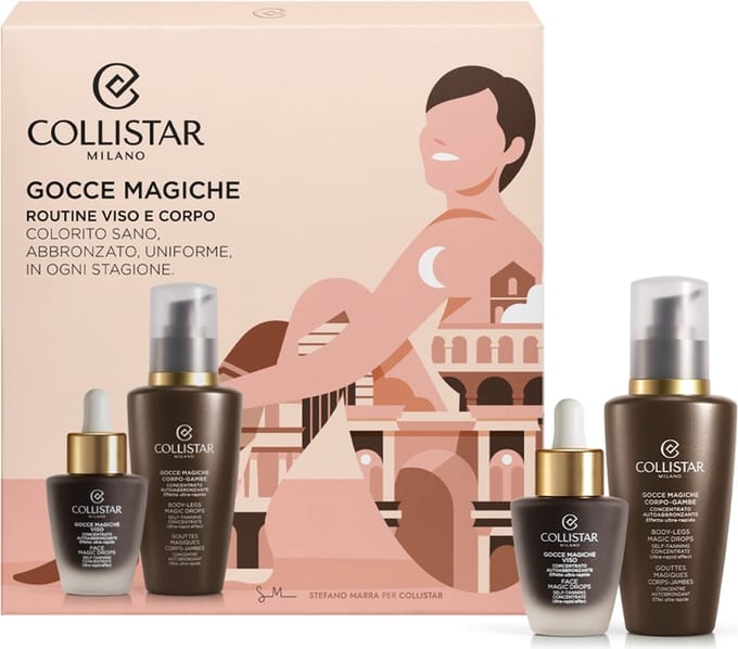 Collistar Magic Drops Face And Body Routine Collistar - Magic Drops Magic Drops Face And Body Routine