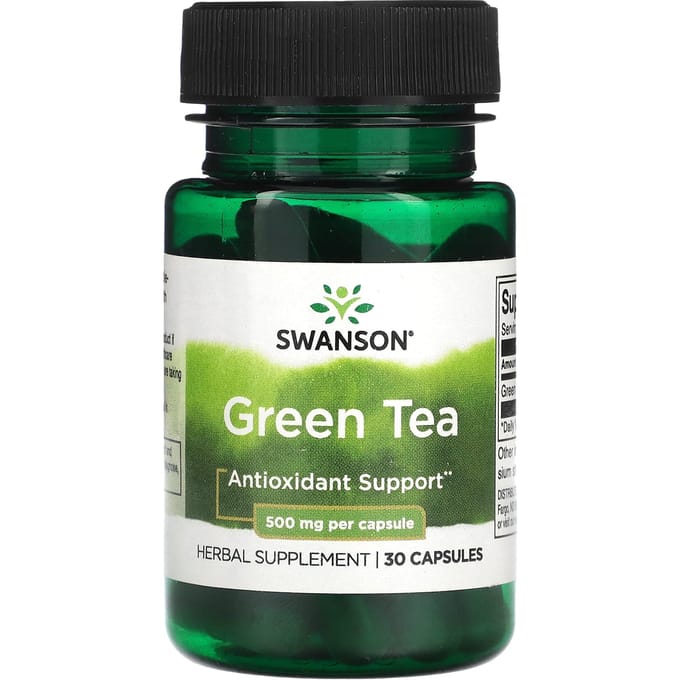 Groene Thee, 500Mg, 30 Capsules