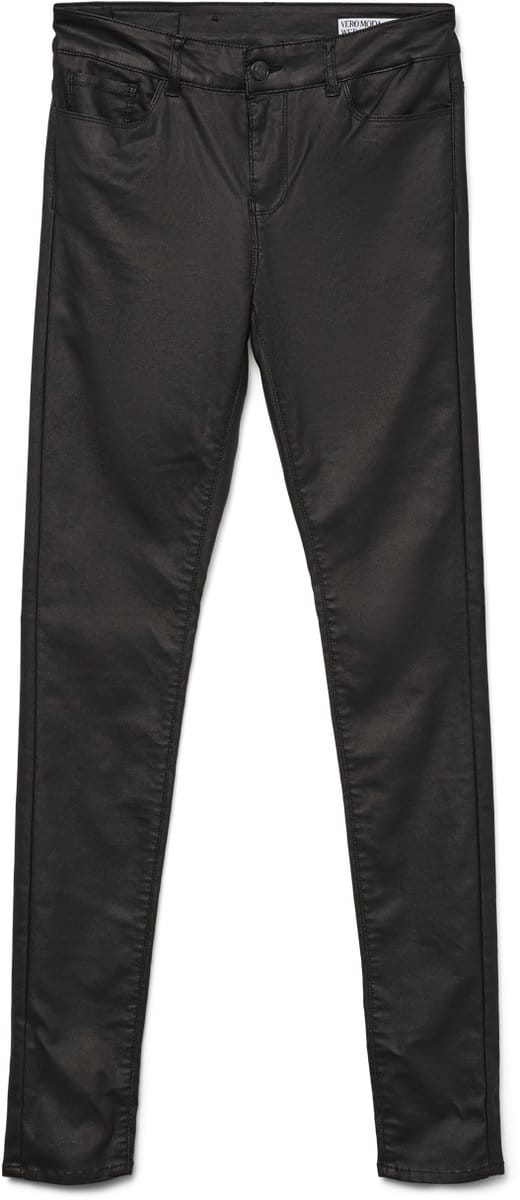 VERO MODA - VMSEVEN NW SS SMOOTH COATED PANTS Dames Broek