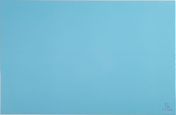 Exacompta 8x Onderlegger in karton - Pastelblauw - 60162D