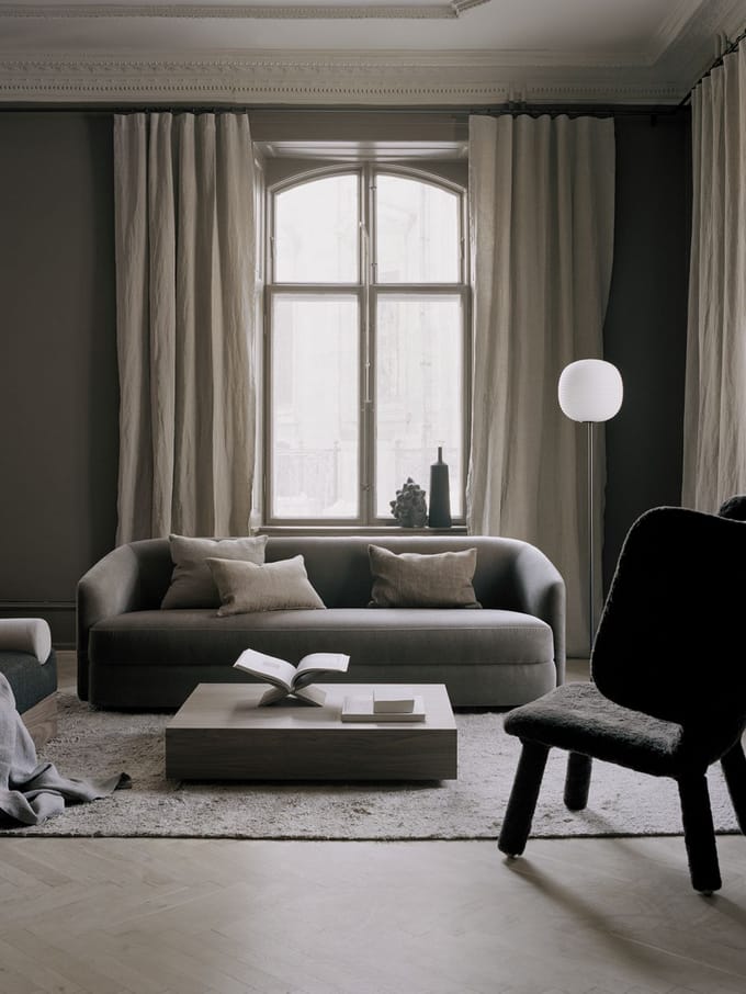 New Works - Mass Wide Coffee Table - bruin