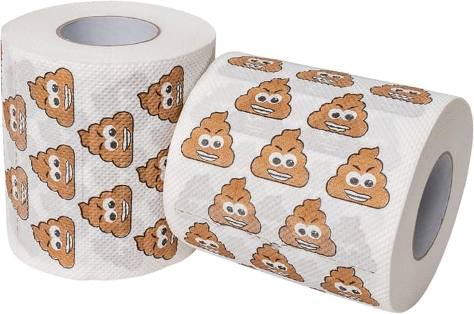 Grappig Toiletpapier met Sudoku - 2 Rollen, 20 Puzzels als Verjaardagsdecoratie