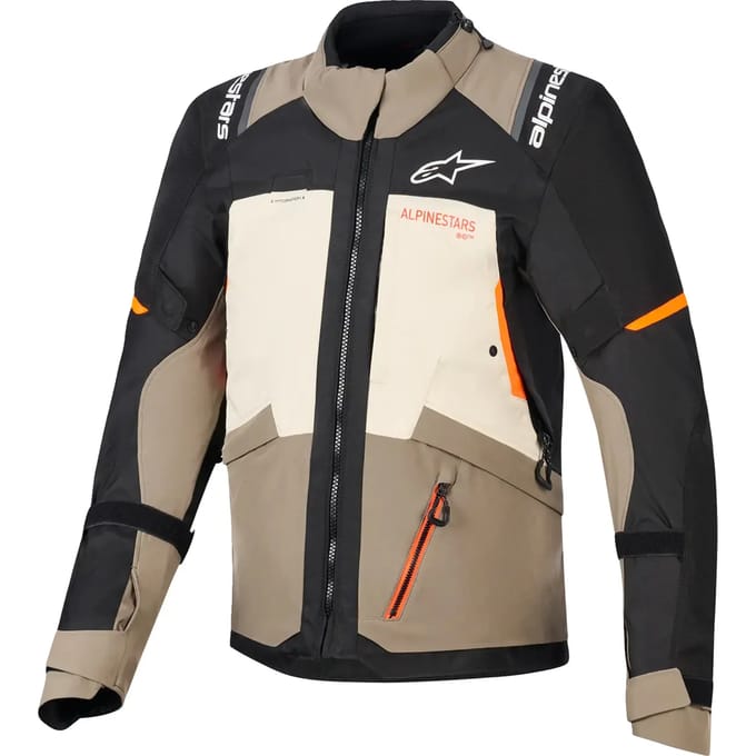 Alpinestars Andes V4 Drystar waterdichte motorfiets textieljas -
